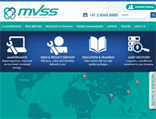 Tablet Screenshot of mvss.com.au